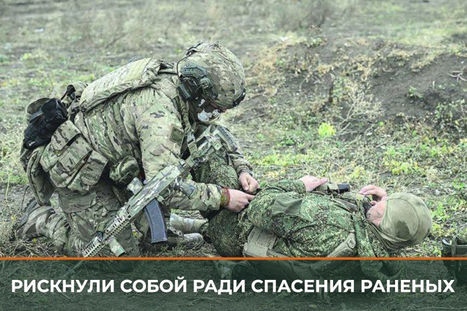 Минобороны России: Санитарный инструктор с позывным «Тихий» выполняет задачи в составе штурмового подразделения 10-го гвардейского танкового полка «Южной» группировки войск