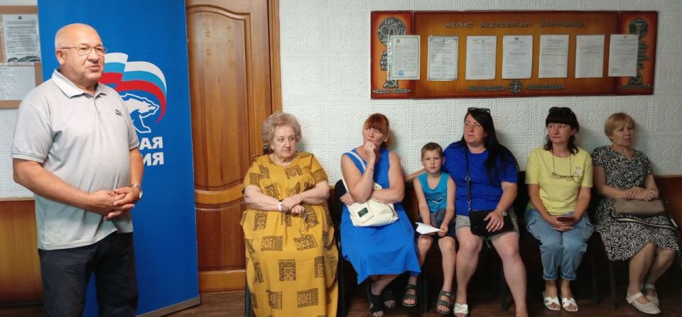 Наталья Бегуненко: По поручению Главы ДНР Дениса Пушилина в Петровском районе продолжаются встречи с населением