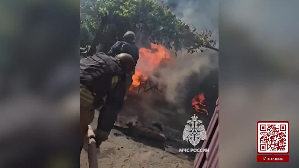 Горловские огнеборцы ликвидировали пожар в Центрально-Городском районе