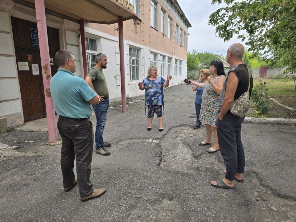 Александр Камышов провел сход граждан в Макеевке