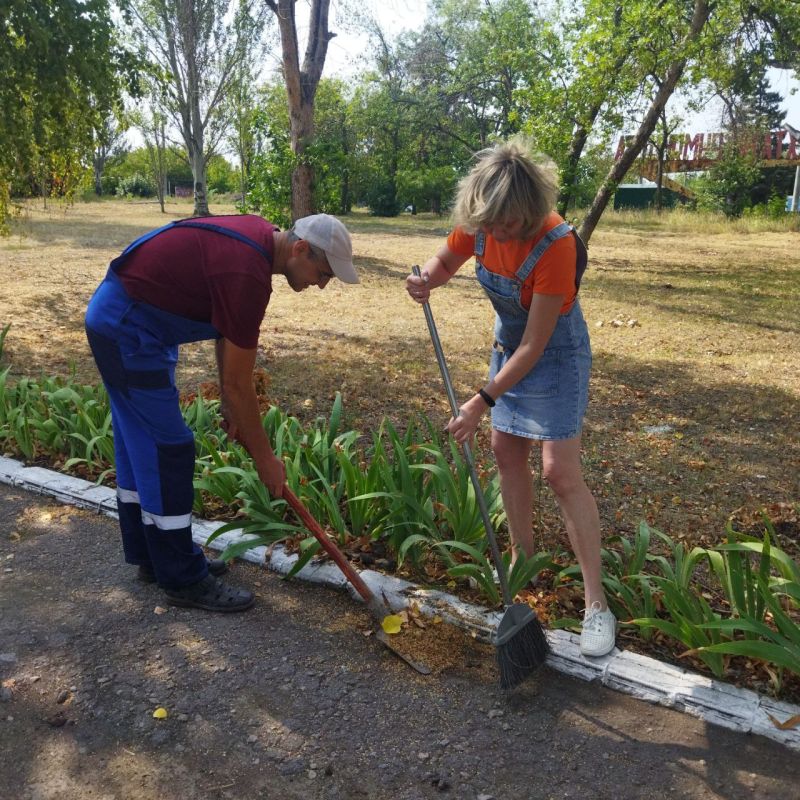 Иван Приходько: Партийцы Единой России Калининского района Горловки поддерживают масштабный всероссийский партийный проект «Единой России» «Городская среда»