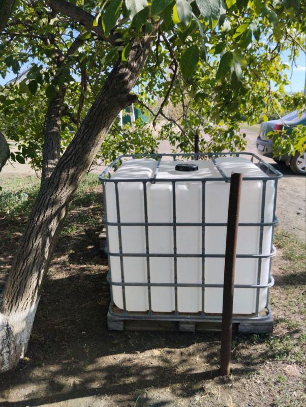 В селе Сигнальное установлены дополнительные емкости для воды