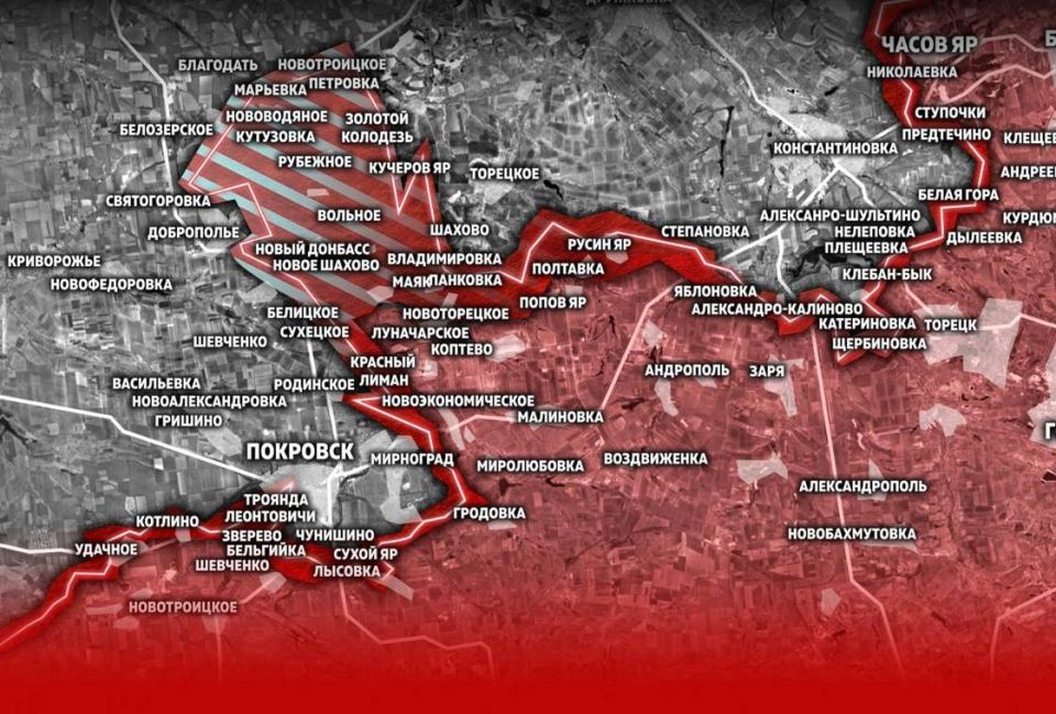 WarGonzo: Текущая обстановка на участке Покровск-Димитров