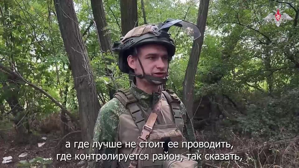 Минобороны России: Военнослужащие мотострелкового подразделения группировки войск «Центр» рассказали подробности освобождения населённого пункта Яблоновка в ДНР