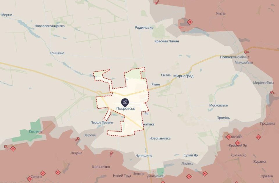 Гауляйтер Покровска сообщил о плачевной ситуации внутри города