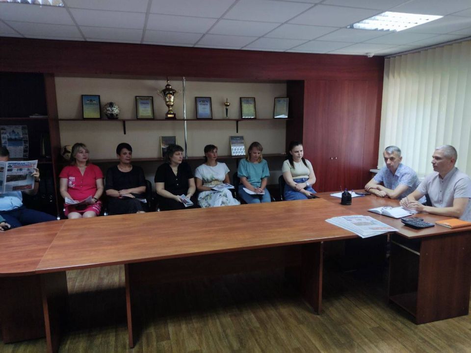 Сегодня, 12.08 провёл встречу по ул. Рудничная в г. Моспино