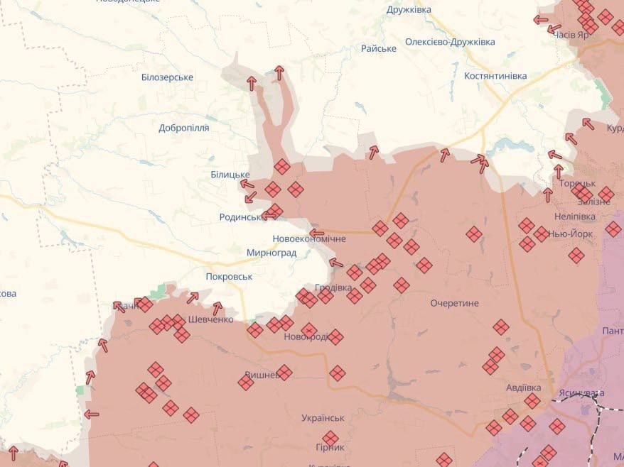 «На линии Покровск – Константиновка без преувеличения полная п*зда»