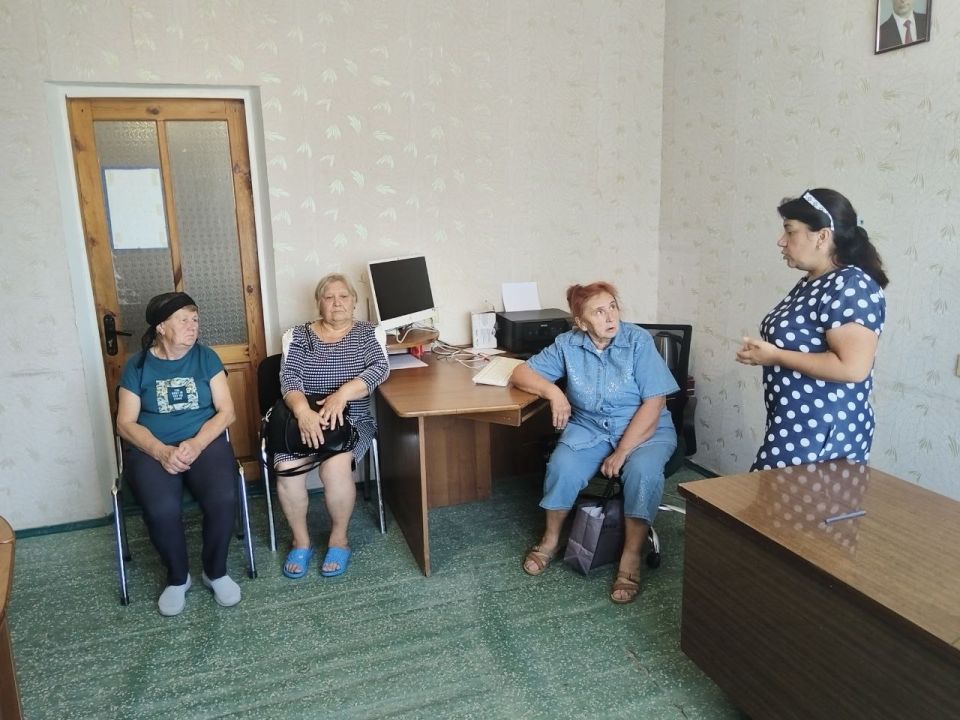 Встреча с населением в селе Чермалык