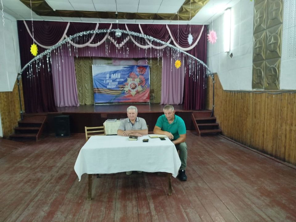 Николай Михайлов: Сегодня провел встречу с жителями села Коммунаровка