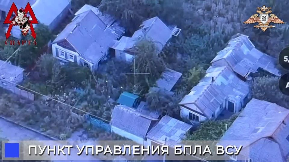 Уничтожение ПУ БЛА ВСУ силами «Спарта»