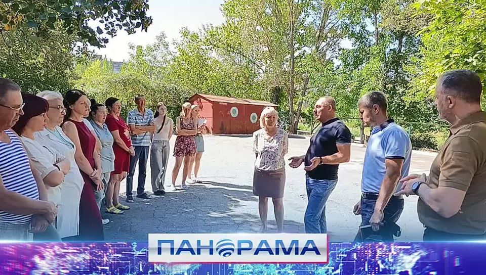 Детский сад обеспечат водой? Сход граждан в Будённовском районе Донецка