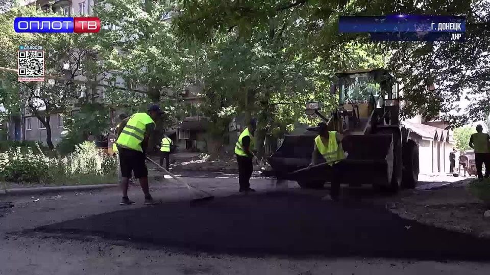 В городах и районах ведется ремонт внутриквартальных дорог