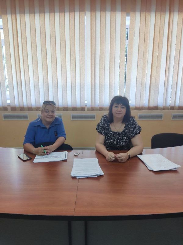 Государственный инспектор труда Чуприна Татьяна Юрьевна провела профилактический визит в Государственном бюджетном учреждении Донецкой народной республики "Городская больница №2 г. Макеевки"