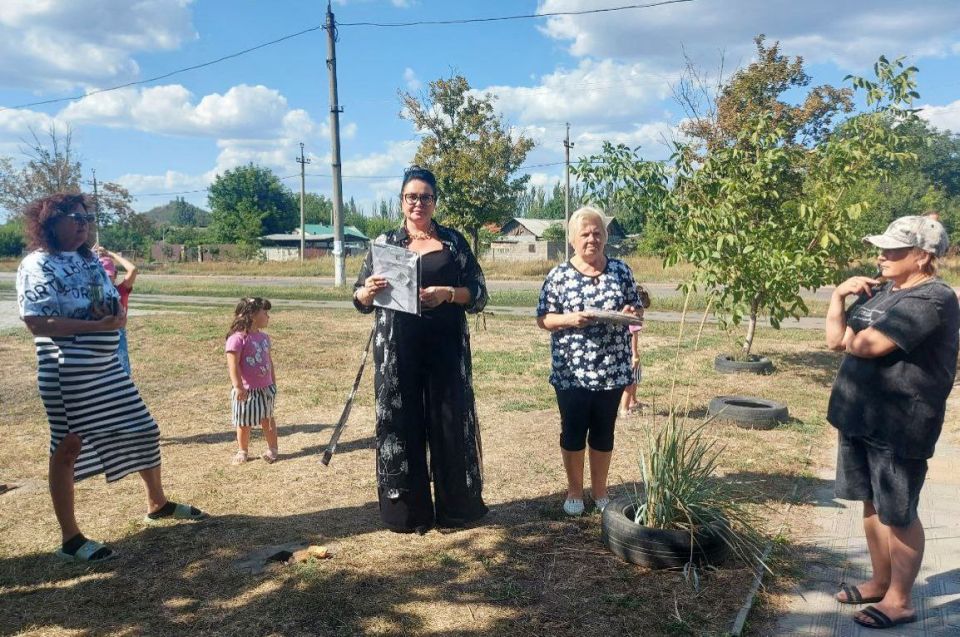 Наталья Бегуненко: По поручению Главы ДНР Дениса Пушилина в Петровском районе продолжаются встречи с населением