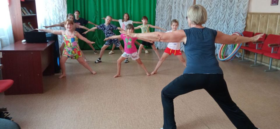 12.08.2025г. в МБУ «Николаевский СДК» в рамках месячника культуры #КУЛЬТУРНЫЙАВГУСТ провели физкульт – минутку «На зарядку становись» ко Дню физкультурника