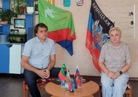 Состоялась встреча руководителя Управы Калининского внутригородского района города Горловка администрации городского округа Горловка с трудовым коллективом