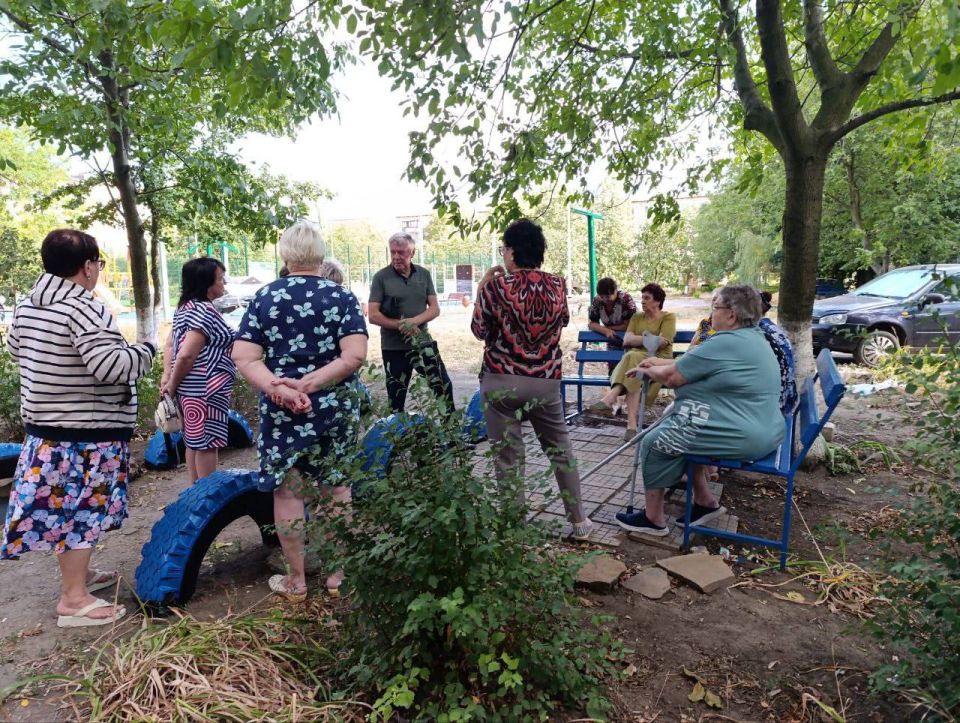 Сергей Литвинов: Встретился с жителями Ждановки