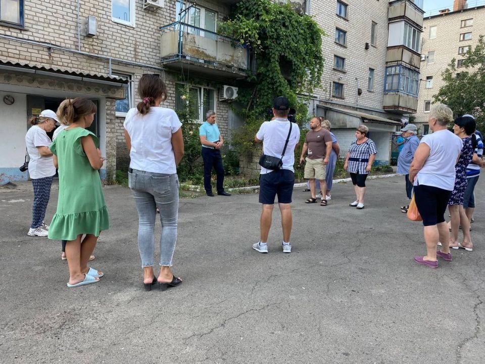 Сегодня состоялась встреча с жителями пгт