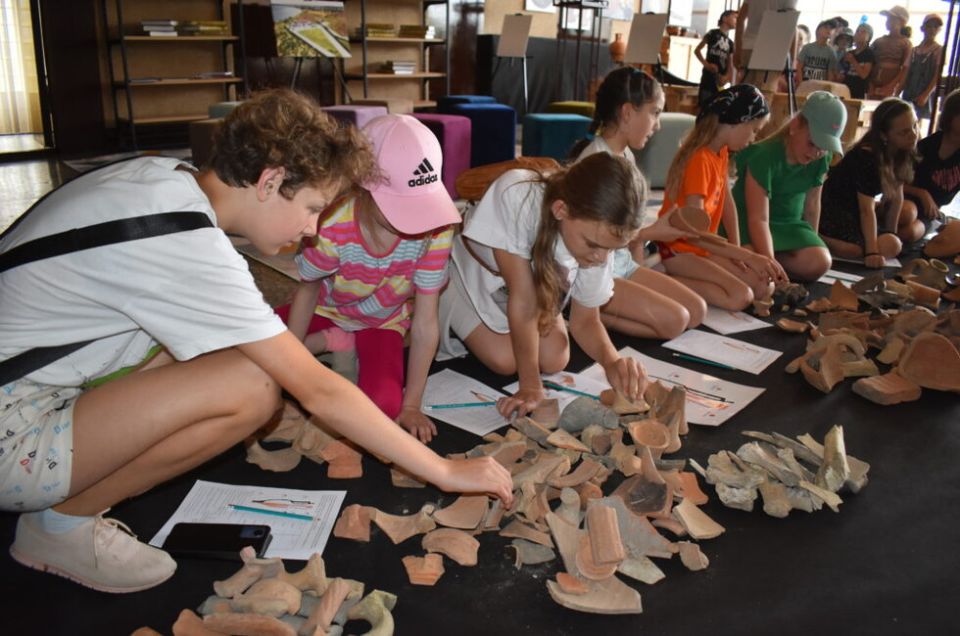 В Каланчаке появился детский центр музея-заповедника «Фанагория»