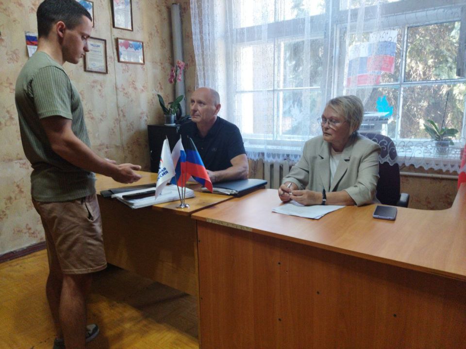 Роман Конев: В Никитовском внутригородском районе городского округа Горловка прошла встреча с жителями