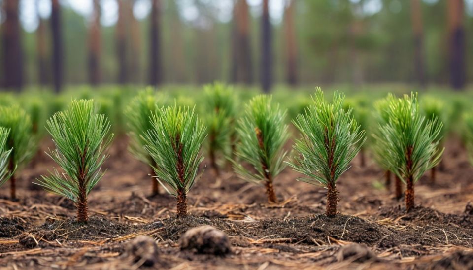 Леса на освобожденных территориях серьезно повреждены в ходе боевых действий