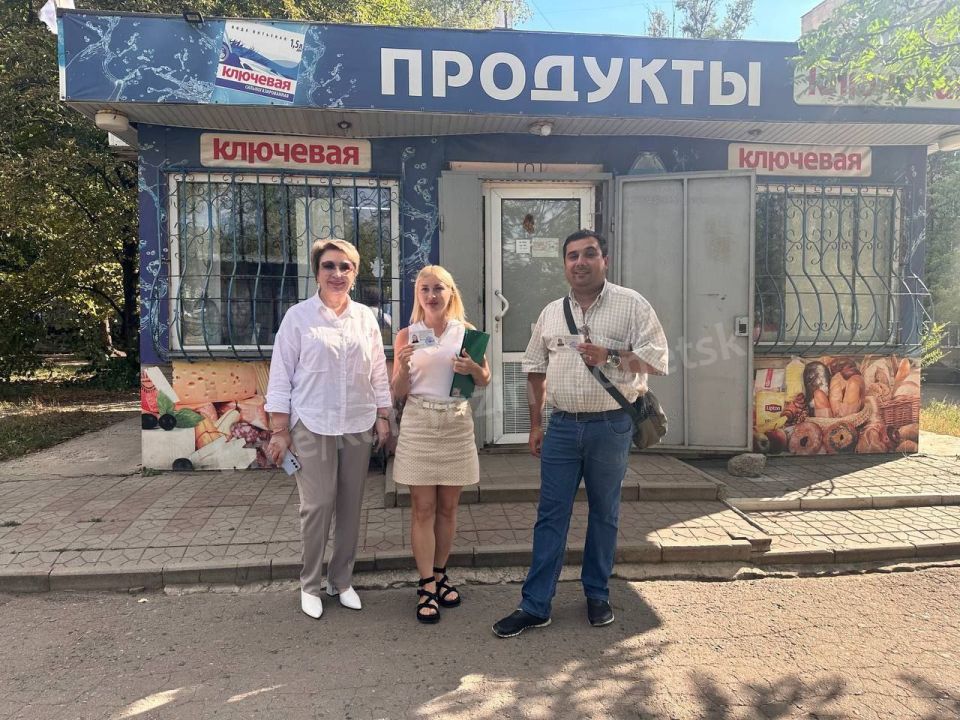 Алексей Кулемзин: В Пролетарском районе прошел плановый рейд Народного контроля с участием депутата Донецкого городского совета Ирины Глыбовской