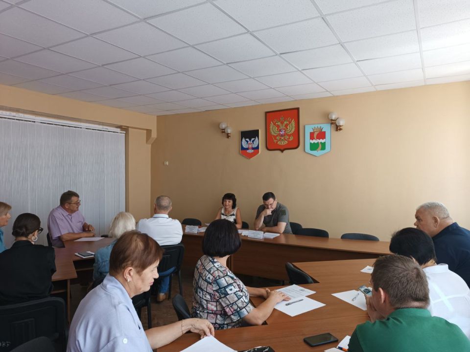 В администрации Амвросиевского муниципального округа состоялось очередное заседание штаба по вопросам здравоохранения