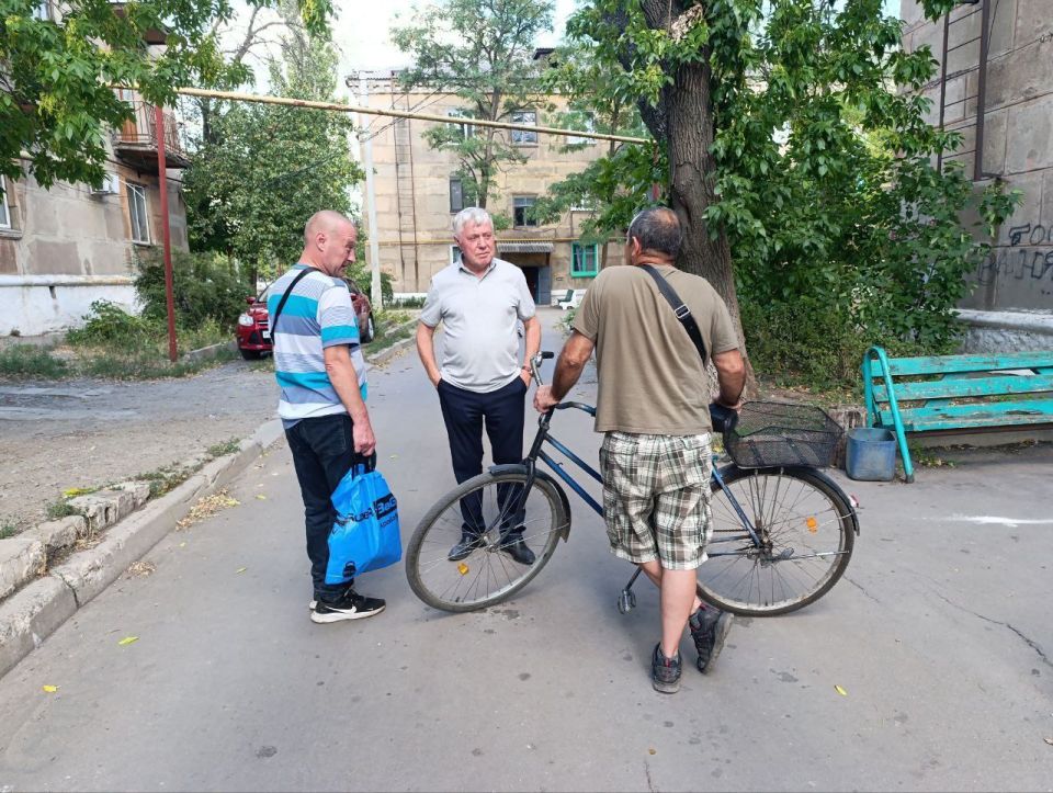 Сергей Литвинов: Встреча с жителями Ждановки