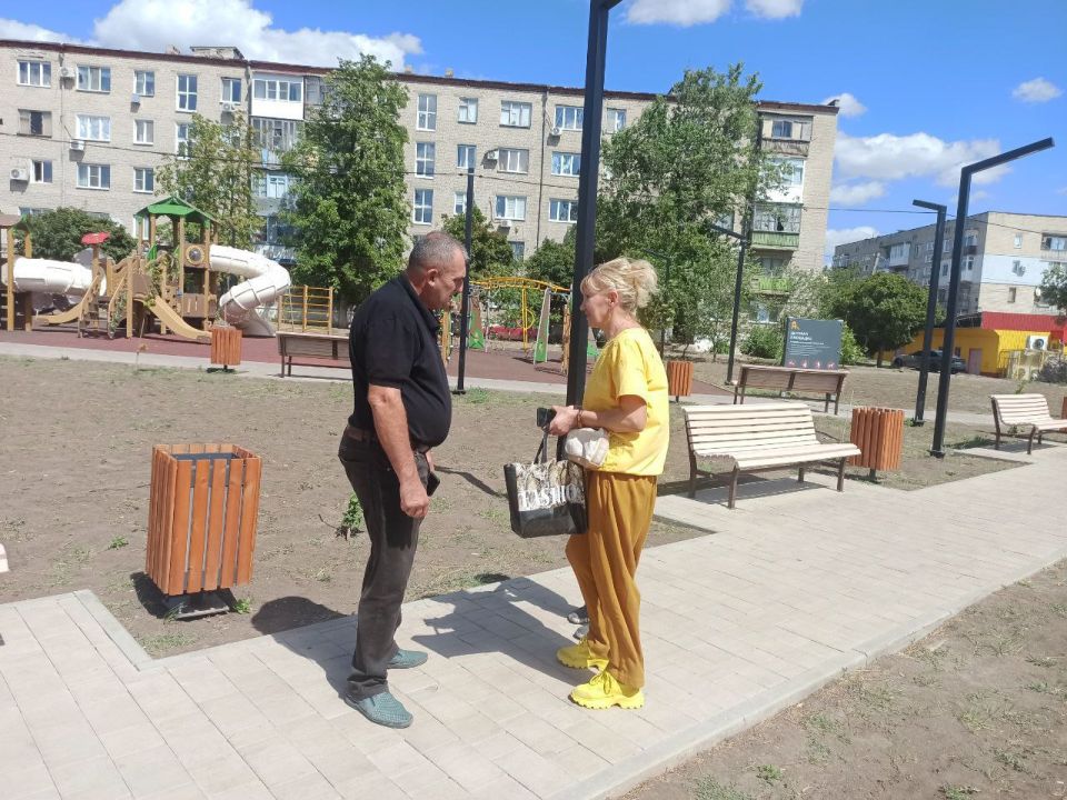 Александр Качанов: В Докучаевске продолжаются встречи с жителями