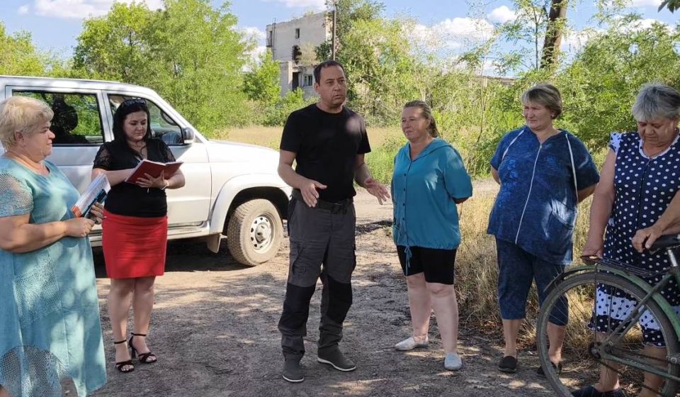 Константин Зинченко: Встретился с жителями села Кирилловка