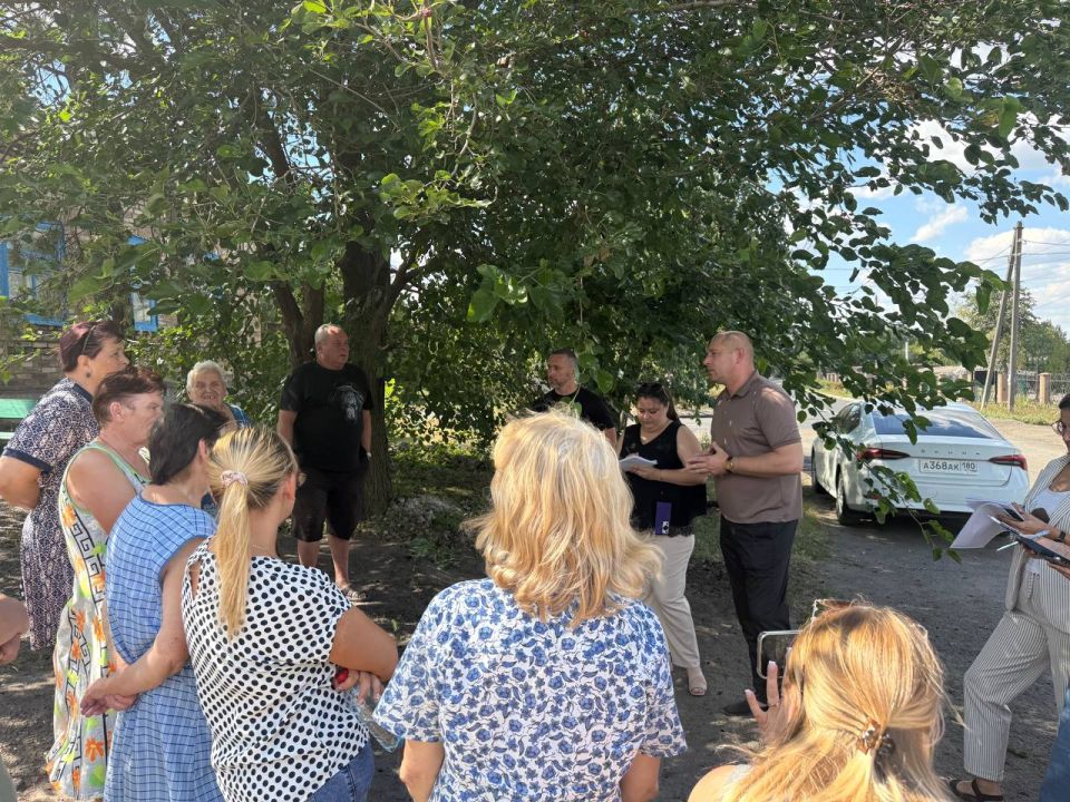 В рамках поручения Главы ДНР Дениса Пушилина, на территории Кировского внутригородского района продолжаются встречи с населением