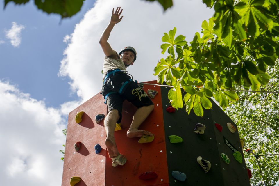 Мастер-класс по высотной подготовке от Донецкого РО ВСКС для воспитанников Амвросиевского детского дома «Росток»