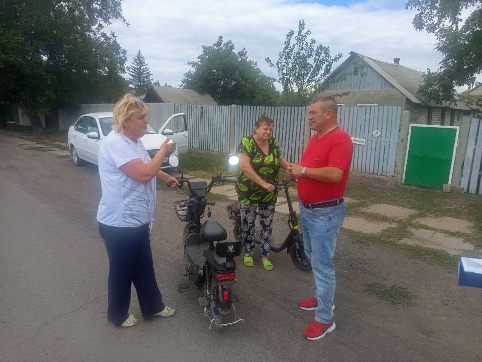 Встреча заместителя главы Иловайска Александра Кузнецова с жителями