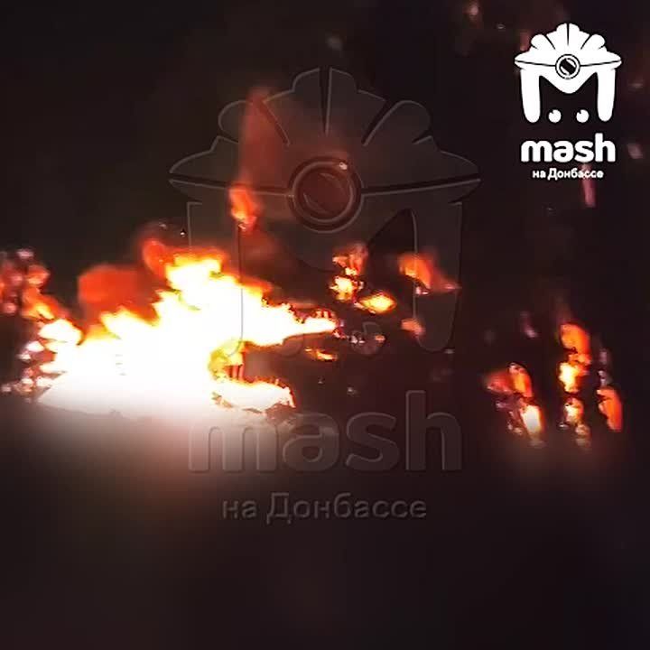 Школа №28 загорелась в Енакиево