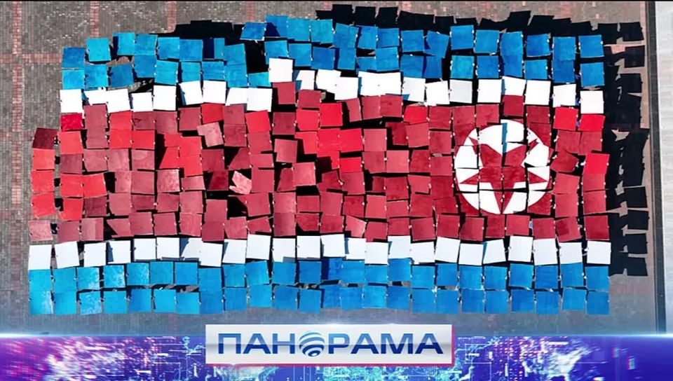 Россия и КНДР вместе противостоят неонацизму! В ДНР собрали флаг Северной Кореи в честь Дня независимости полуострова