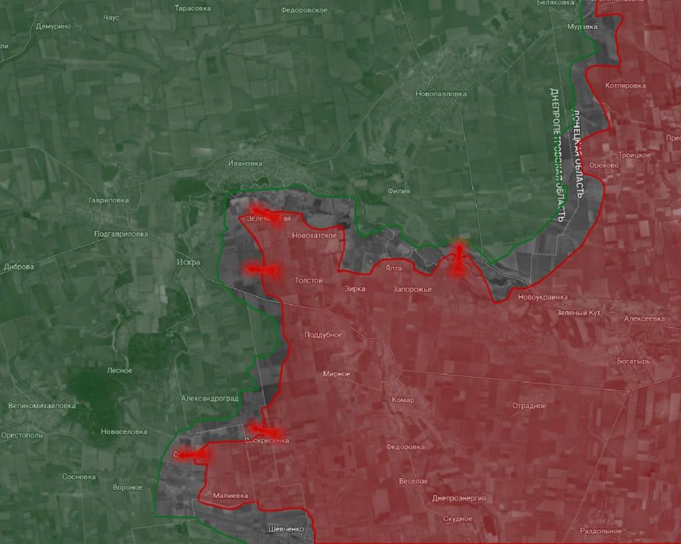 «ВС РФ полностью захватили «карман» в районе Богатыря и Алексеевки в Донецкой области