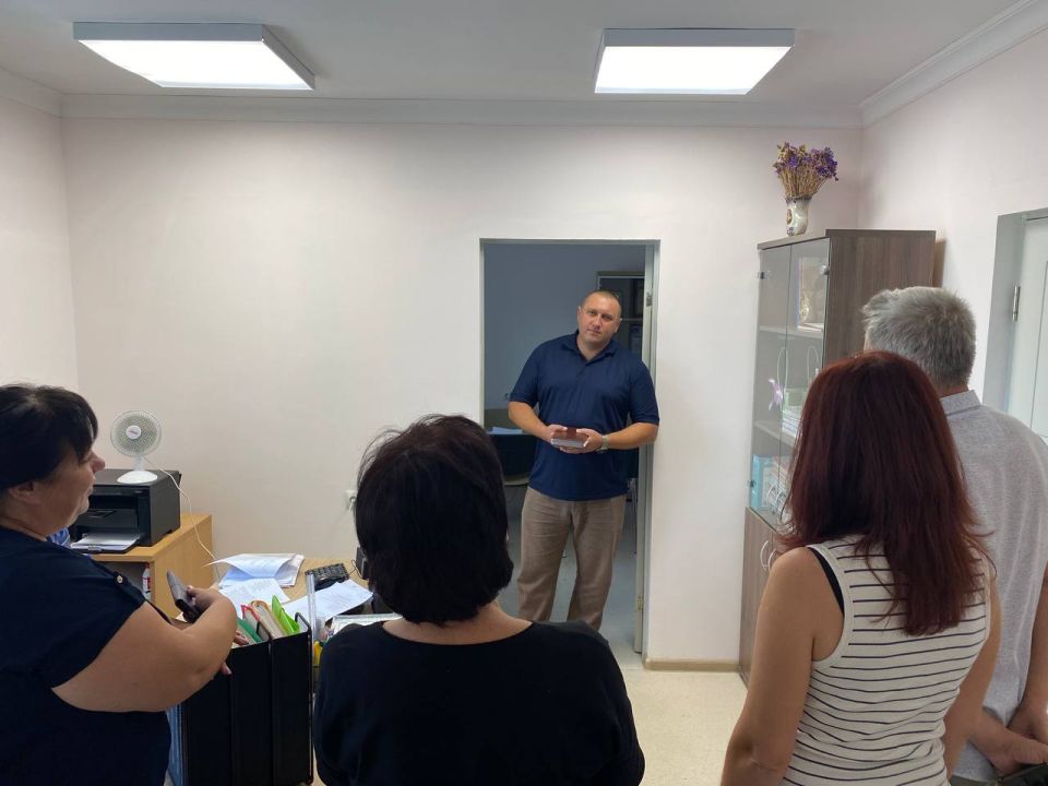 Сегодня состоялась продуктивная встреча с коллективом Управления труда и социальной защиты населения