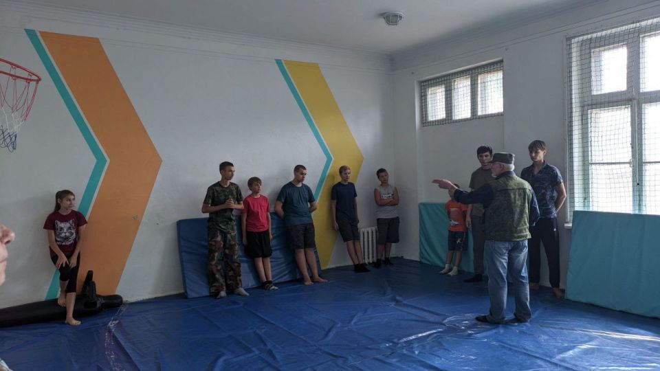 "Юнармейские занятия". 2 подготовительное занятие с юнармейцами ВПК "Патриоты Донбасса" к казацкому фестивалю "Дикое поле-2025"