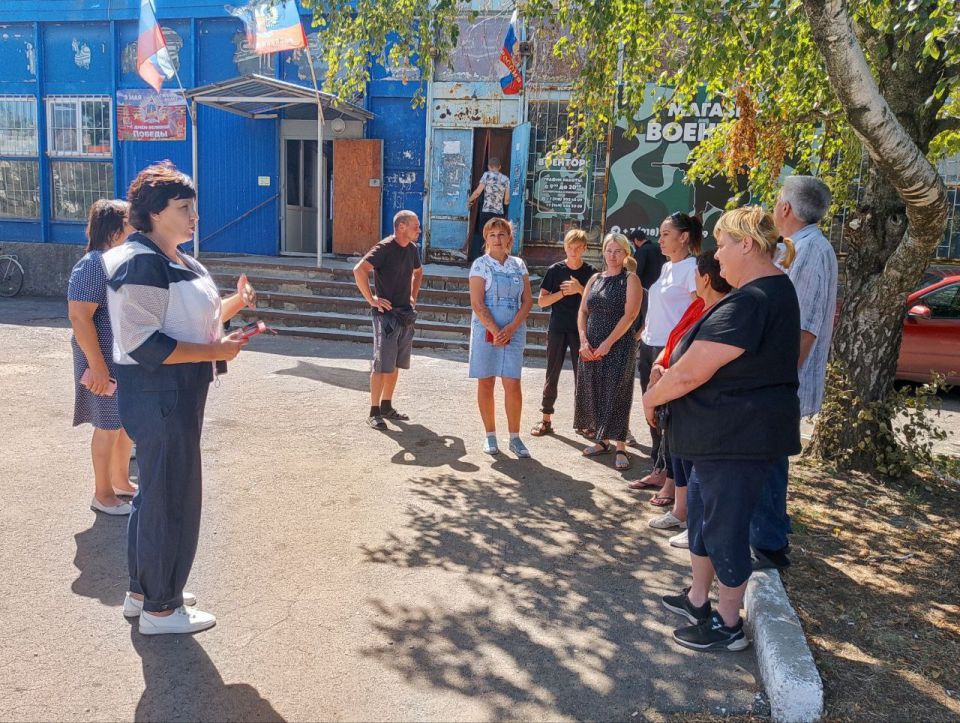 Сегодня состоялась встреча с жители села Первомайское