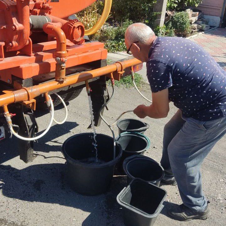 Вместе с Главой ДНР Денисом Пушилиным продолжаем борьбу за воду