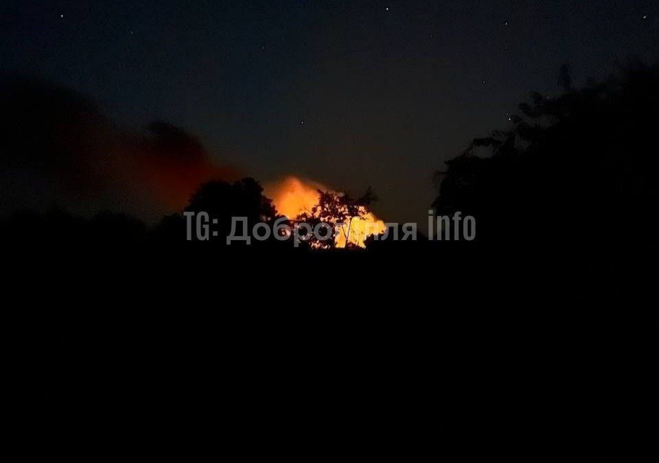 «Герани» ночью отработали по целям в Доброполье