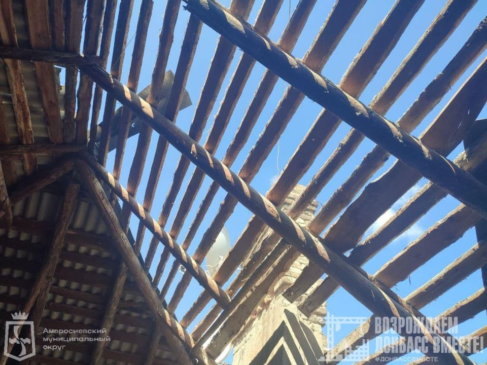 Игорь Лызов: В Амвросиевке продолжаются работы по ремонту многоквартирных домов