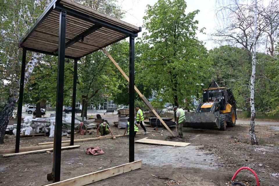 Сергей Юзвинкевич: Глава Донецкой Народной Республики Денис Владимирович Пушилин с рабочим визитом посетил г. Торез