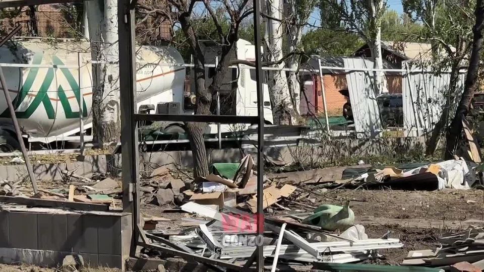 WarGonzo: Последствия ночной атаки БПЛА на Донецк