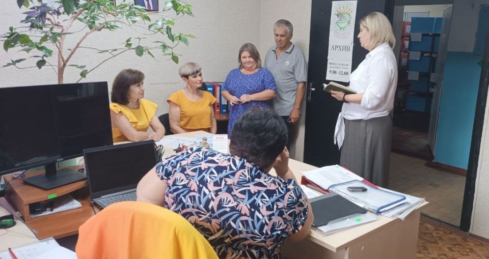 Встреча с трудовым коллективом