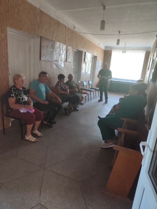 Начальник Успенского территориального отдела Сергей Шпорт встретился с жителями с. Алексеевское