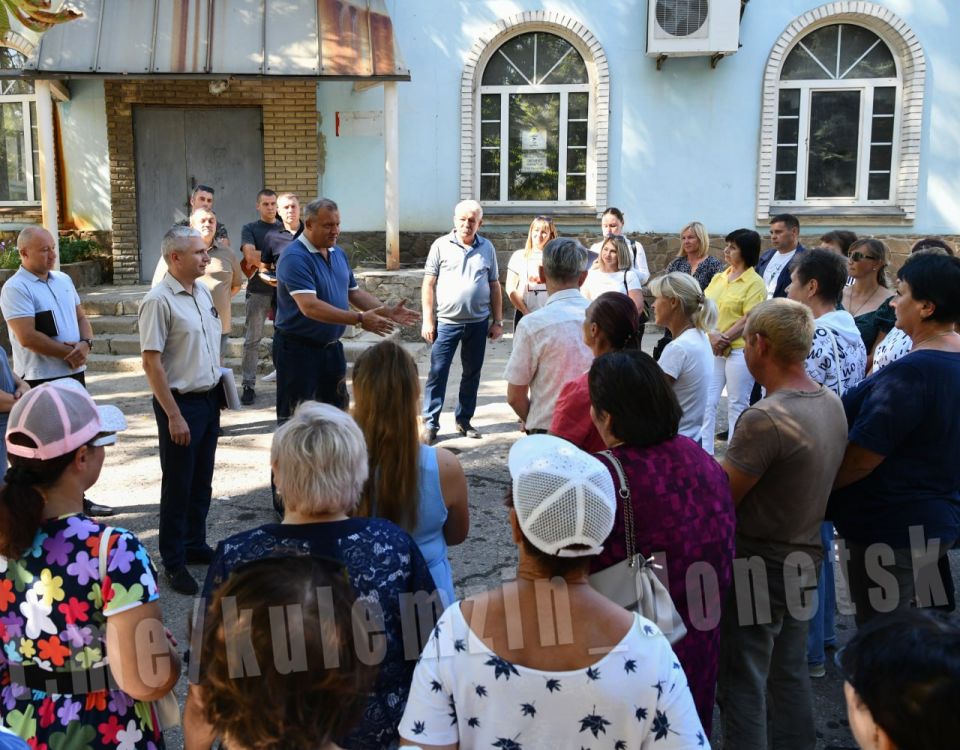 Алексей Кулемзин: Сегодня встретился с жителями г. Моспино