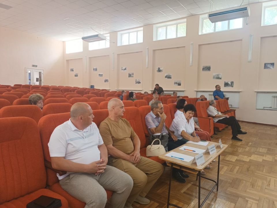 Игорь Лызов: Принял участие в 55-м заседании Амвросиевского муниципального совета ДНР Первого созыва