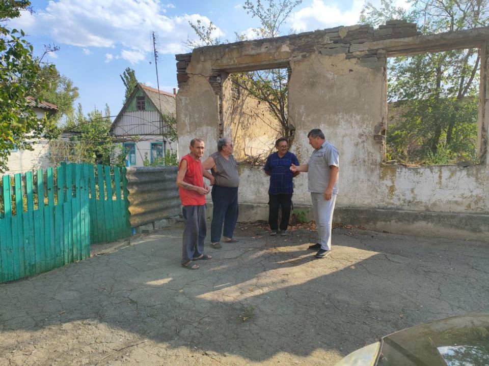 В пос. Житенко состоялась встреча с населением