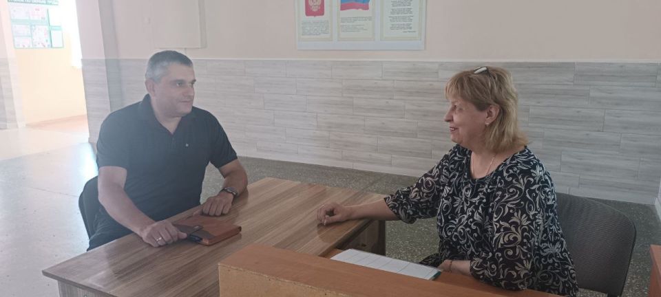 Роман Конев: Состоялся приём граждан депутатом Горловского городского совета Донецкой Народной Республики первого созыва Павлом Калфакчияном